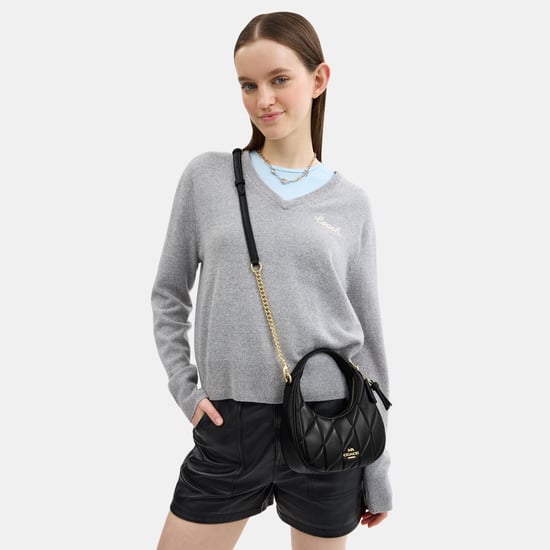 Carmen Mini Crossbody in Quilted Leather