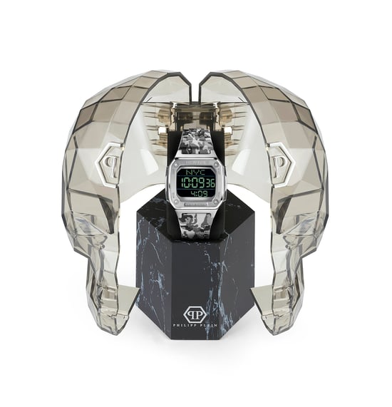 Philipp Plein Hyper $hock Unisex Mehrfarbige Uhr PWHAA1522 - Image 4