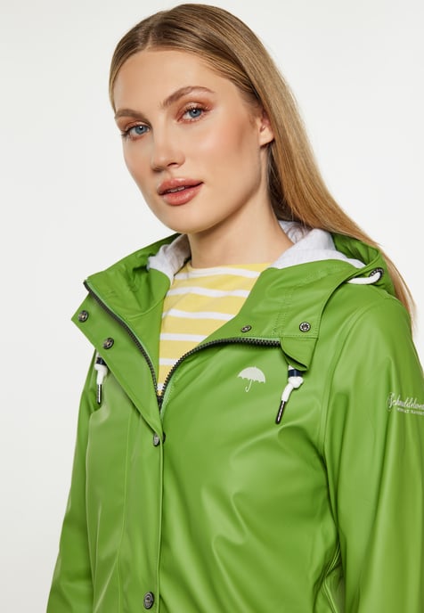 Schmuddelwedda Regenjacke Damen hellgrün - Image 5