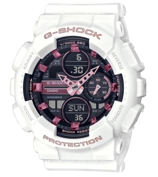 Casio G-Shock Damenarmbanduhr GMA-S140M-7AER in Weiß - Image 1