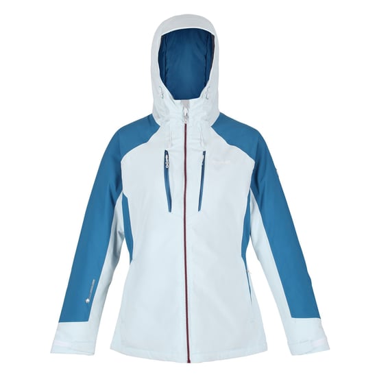 Regatta Womens/Ladies Highton Stretch II Waterproof Padded Jacket (Ice Blue/Blue Sapphire)