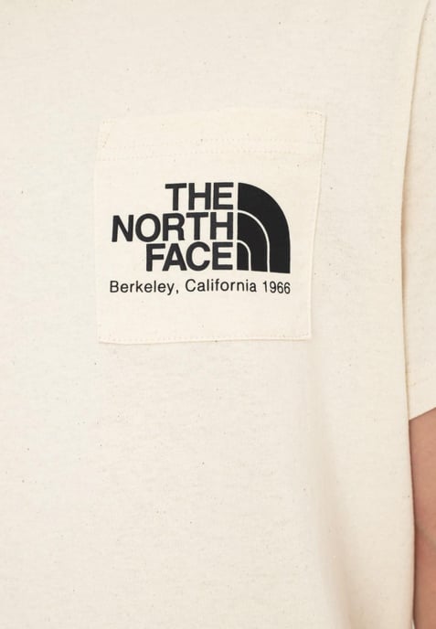 The North Face Berkeley Kalifornien Tasche T Shirt Schrott roh ungefärbt - Image 3