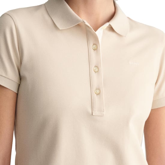 Gant Contrast Collar Pique Polo Polo Shirt