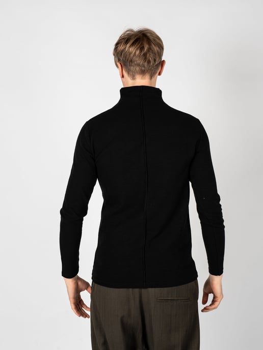 La Haine Inside Us Pullover LM059 Herren Schwarz - Image 5