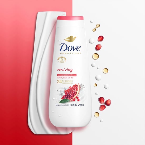 Dove Advanced Care Body Wash Reviving for 24Hrs Renewing Micromoisture, 6x225ml
