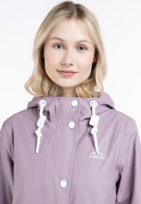 ICEBOUND Regenjacke Damen Rosélavendel - Image 3