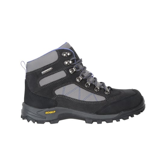Mountain Warehouse Womens/Ladies Storm Suede Waterproof Hiking Boots (Grey)