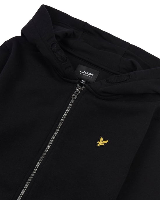 Lyle & Scott Kinder-Kapuzenpullover in Schwarz - Image 2