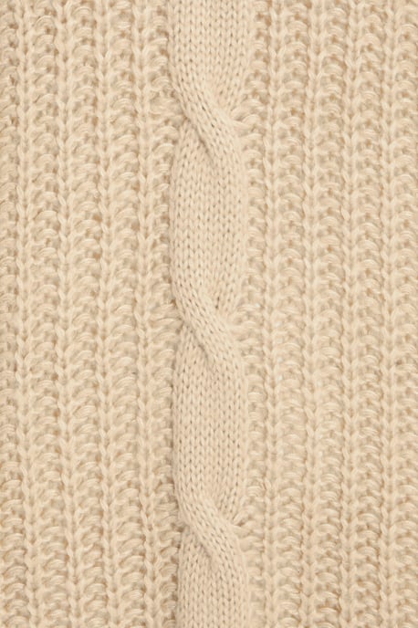 Stone Chunky Knitted Jumper Dress