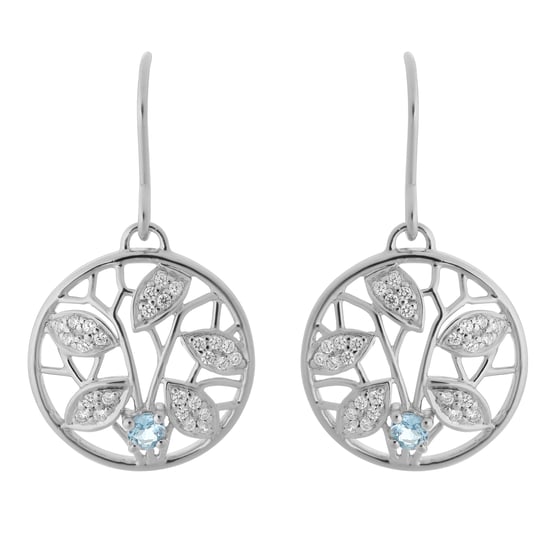 Orphelia 'Oceane' Tropfenohrringe aus 925er Sterlingsilber für Damen - Silber ZO-7090 - Image 1