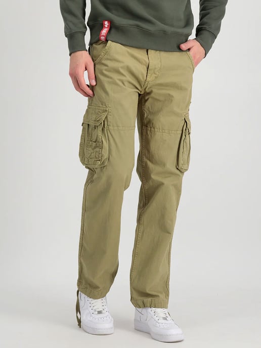 Herren Alpha Industries Jet Pant in Oliv - Image 3