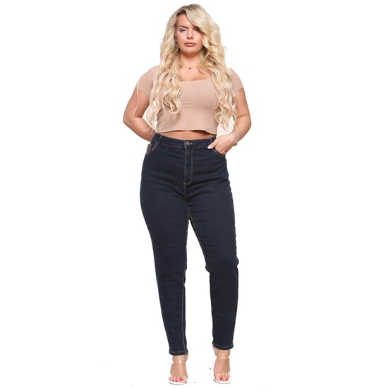 Skinny Fit Curvy Style Stretch Denim Jeans für Damen - Image 1