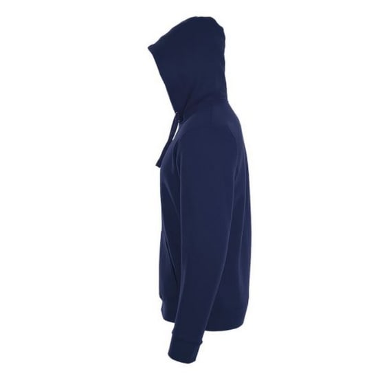 SOLS Mens Stone Zip Up Plain Hoodie (Marineblau) - Image 3