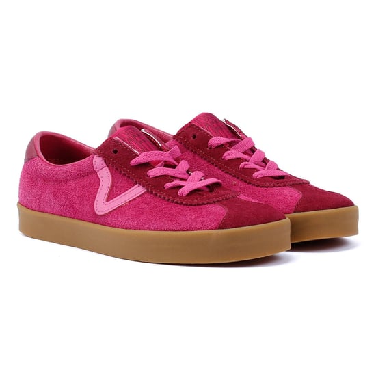 Vans Sport Low Suede Damen Fushsia Turnschuhe - Image 1