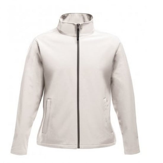 Regatta Standout Damen Softshelljacke Ablaze bedruckbar (Weiß/Stahlgrau) - Image 1