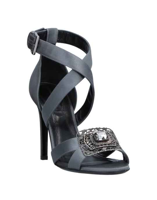 Alberta Ferretti Women's Sandals Lead Textile Fibres