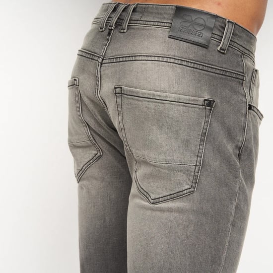 Crosshatch - "Sheldons" Jeans für Herren (Hellgrau) - Image 4