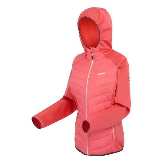 Regatta - "Andreson VIII" Hybridjacke für Damen (Pfirsichblüte/Mittelgrau) - Image 3