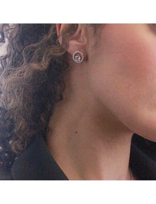 Desiree Set und Box - Silber und Kristall - Image 4