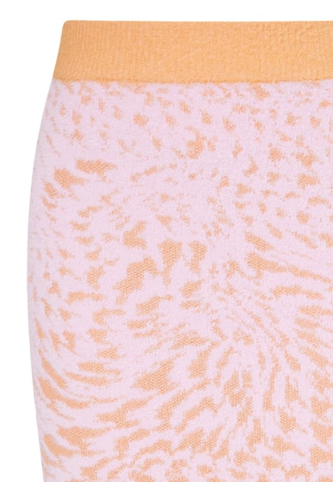 Mymo Strickrock Damen rosa-orange - Image 3