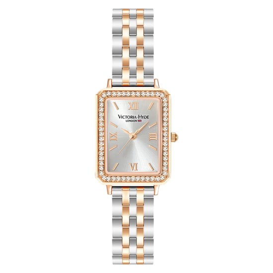 VICTORIA HYDE Westminster Uhr in Silber Roségold - Image 1