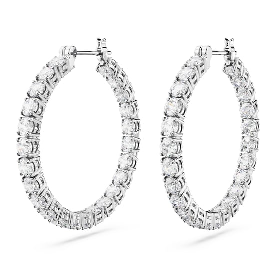 Swarovski 'Matrix' Frauen Ohrhänger aus Basismetall - Silber 5647715 - Image 3