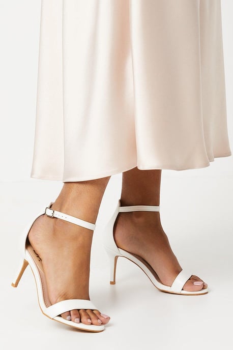 Tasha Low Stiletto Barely There Heeled Sandals - Image 1