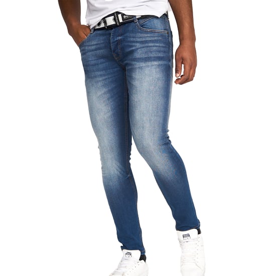 Crosshatch - "Barbeck" Jeans für Herren (Blau getönt) - Image 1