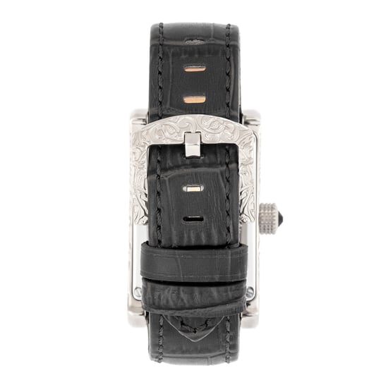 Montre automatique Heritor Jefferson à bracelet en cuir - Image 2
