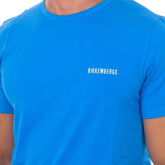 Pupino men's short-sleeved round neck T-shirt BKK2MTS01