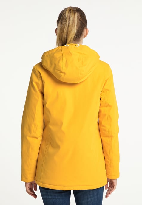 ICEBOUND Serie clima Iglu Winterjacke Damen Senf - Image 3