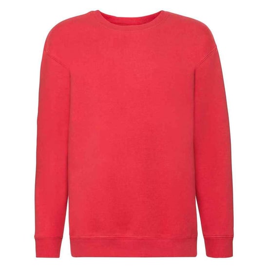 Fruit of the Loom - "Premium" Sweatshirt Überschnittene Schulter für Kinder (Rot) - Image 1