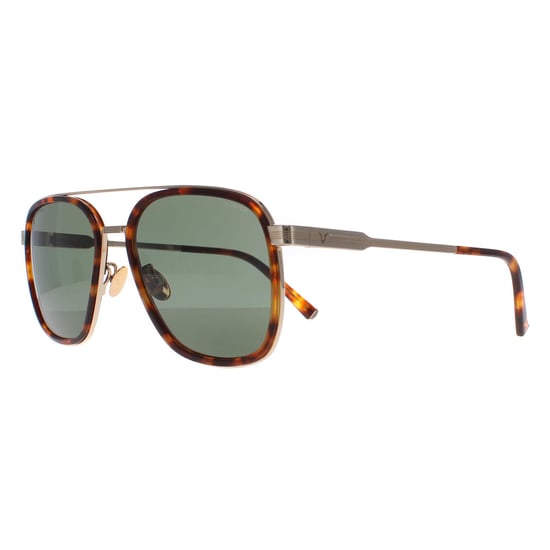 Police Aviator Womens Shiny Red Havana Green SPLC49 Lewis 21