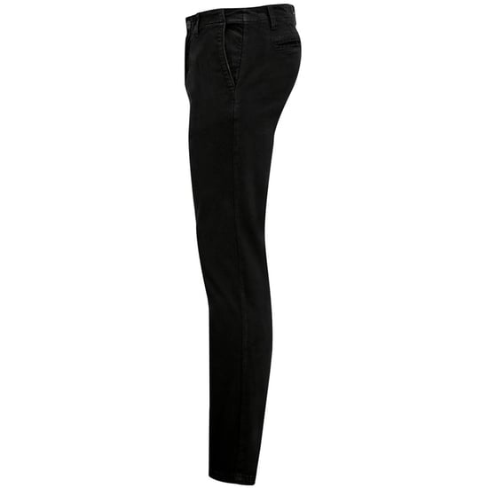 SOLS Mens Jules Chino Trousers (Black)