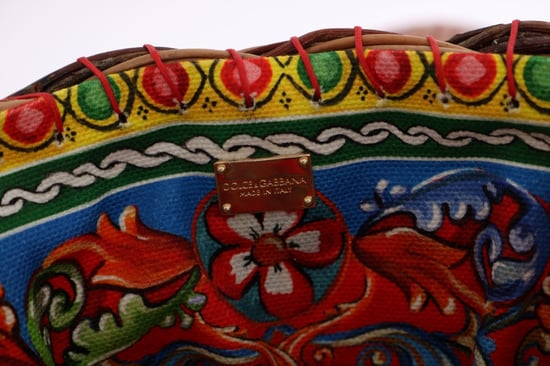 Dolce & Gabbana Sac fourre-tout Agnese en coton embelli, multicolore, pour femme - Image 6