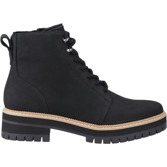 TOMS Wylder Leder Damen Schwarz Stiefel - Image 5