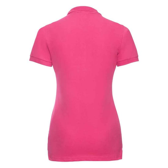 Russell - Poloshirt Stretch für Damen (Fuchsie) - Image 2