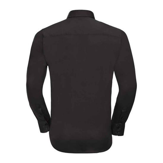 Russell Collection - Hemd für Herren Langärmlig (Schwarz) - Image 2