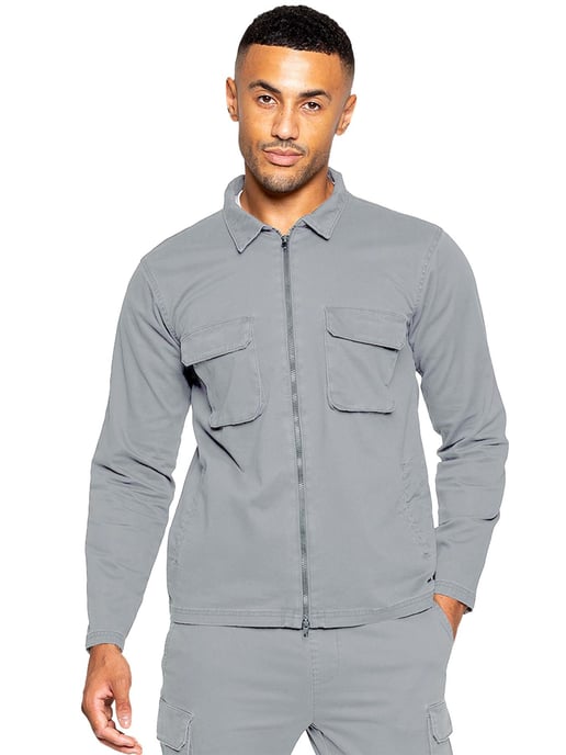 Enzo | Herren Cargo Überhemd Jacke - Image 2