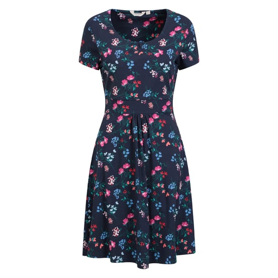 Mountain Warehouse Womens/Ladies Orchid Floral UV Protection Dress (Navy)