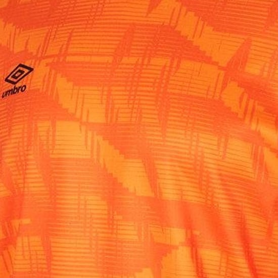 Umbro - Maillot de gardien de but COUNTER - Homme (Orange vif / Orange / Noir) - Image 3