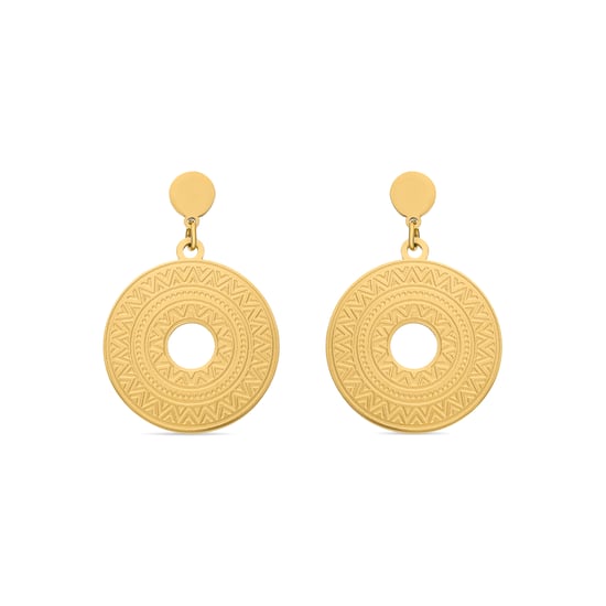 Luxenter-Ohrringe aus 18 Karat Gelbgold - Thata - Image 1