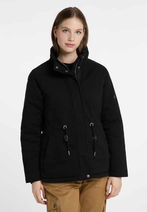 Dreimaster Winterjacke Damen Schwarz - Image 3
