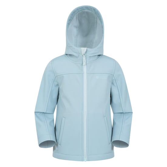 Mountain Warehouse - Softshelljacke für Kinder (Blassblau) - Image 1