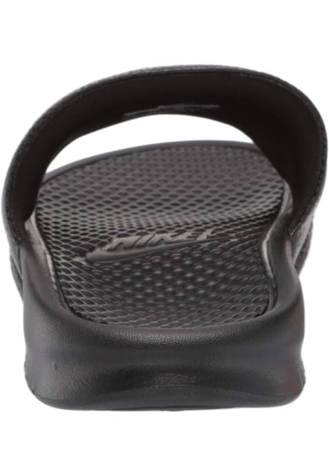 Nike Benassi Slip On Sliders in Schwarz/Schwarz - Image 4