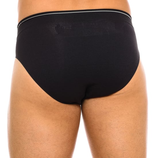 Pack-2 Slips Unno Basic nahtlos D05HE für Männer bieten gute Mobilität und Komfort - Image 5