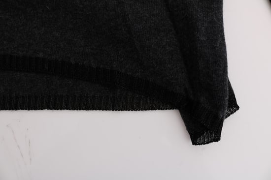 Costume National Pull en tricot de viscose gris pour femmes - Image 6