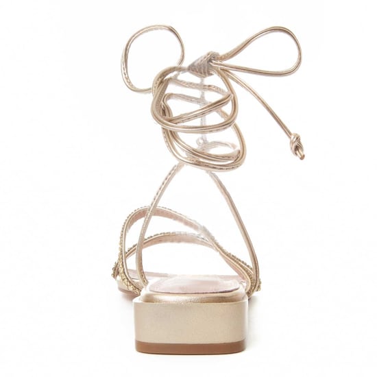Montevita Flache Sandale Sandsum in Gold - Image 6