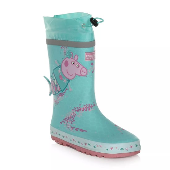 Regatta Childrens/Kids Puddle Peppa Pig Gummistiefel (Aruba Blau) - Image 1