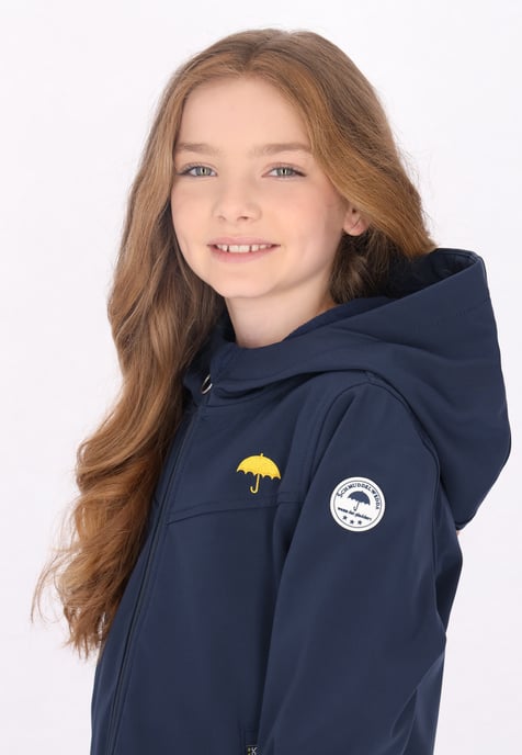Schmuddelwedda Softshellblouson Mädchen (Kids) Marine - Image 5